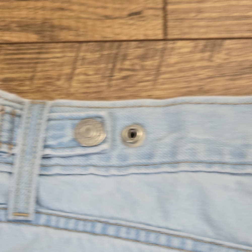 Levi's Light Blue Wide Leg Jeans - Picture 4 of 5
